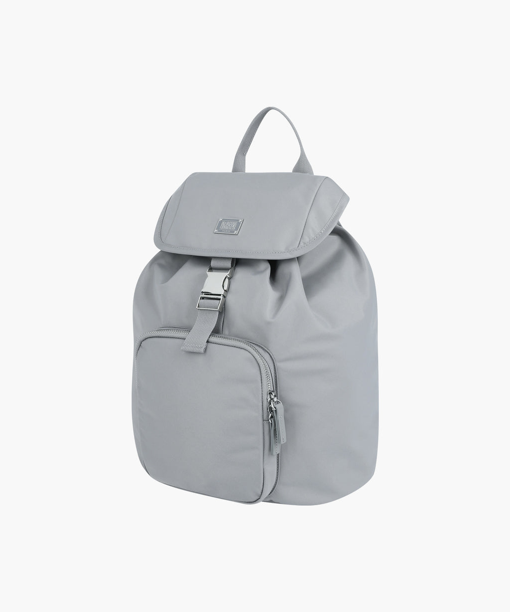 Marithe & Francois Girbaud - Classic Logo One Pocket Backpack (Gray) product image 2 | TRAB K-Fashion Australia