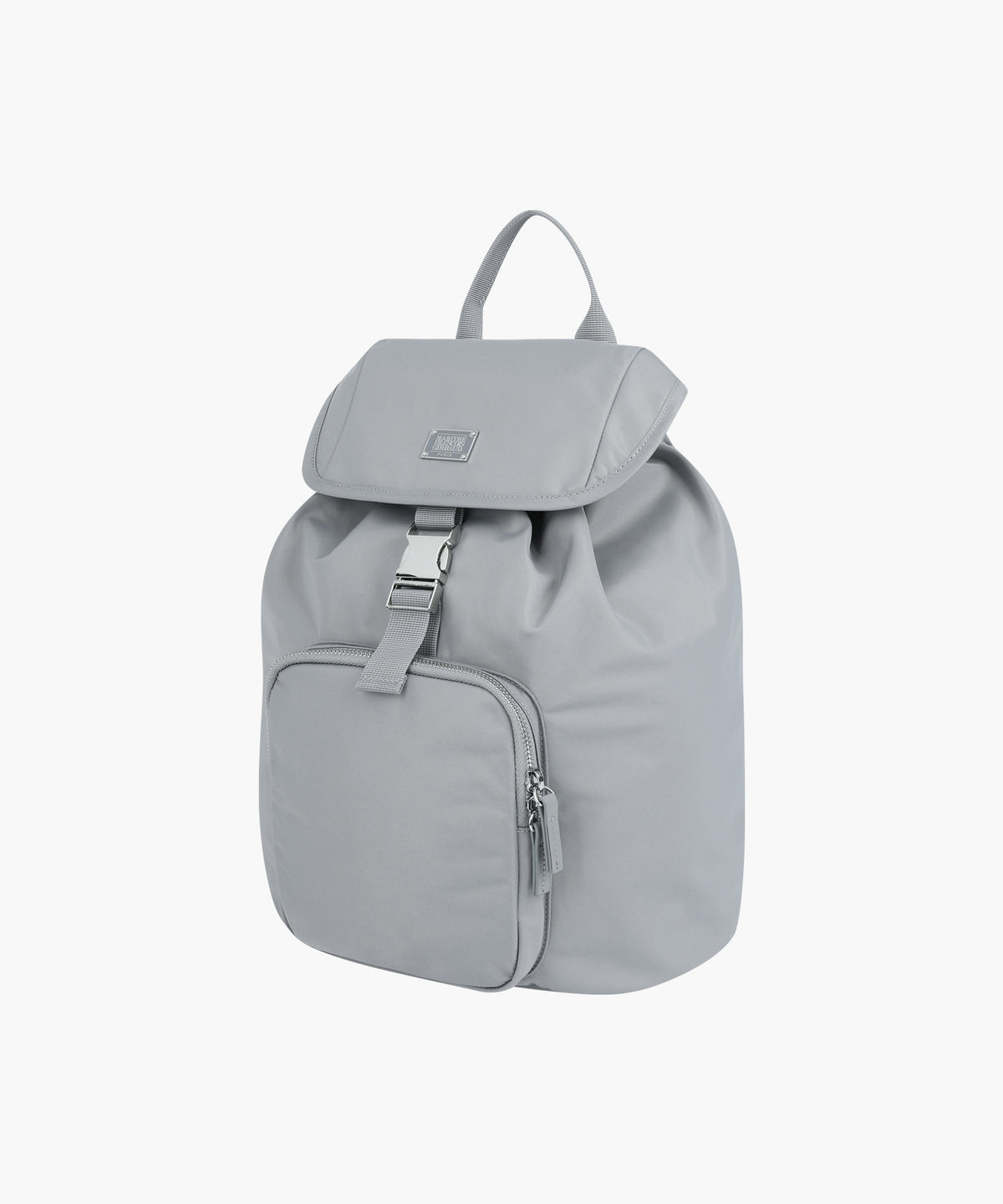 Marithe & Francois Girbaud - Classic Logo One Pocket Backpack (Gray) product image 2 | TRAB K-Fashion Australia