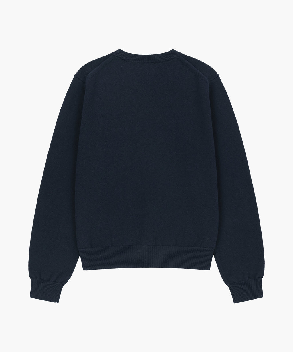 Marithe & Francois Girbaud - Small Classic Logo Knit Pullover (Navy) product image 5 | TRAB K-Fashion Australia