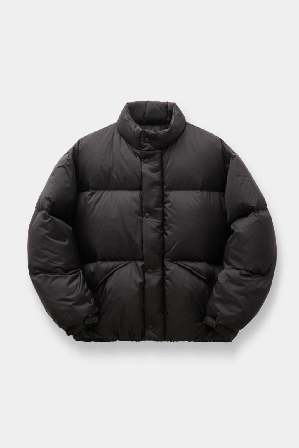 Coor - Majo-Tech Stand Collar Down Jumper (Black) product image 1 | TRAB K-Fashion Australia