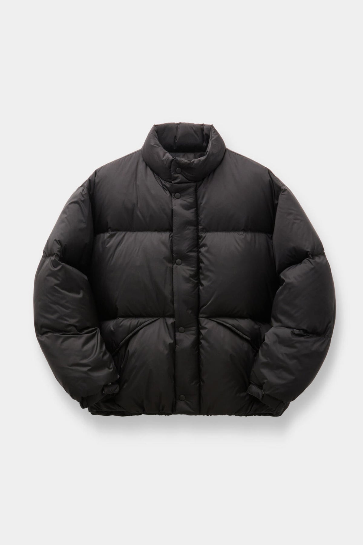 Coor - Majo-Tech Stand Collar Down Jumper (Black) product image 1 | TRAB K-Fashion Australia