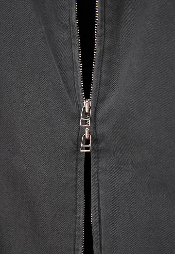 Art if acts - Washed Leather Collar Jacket (Charcoal) product image 12 | TRAB K-Fashion Australia