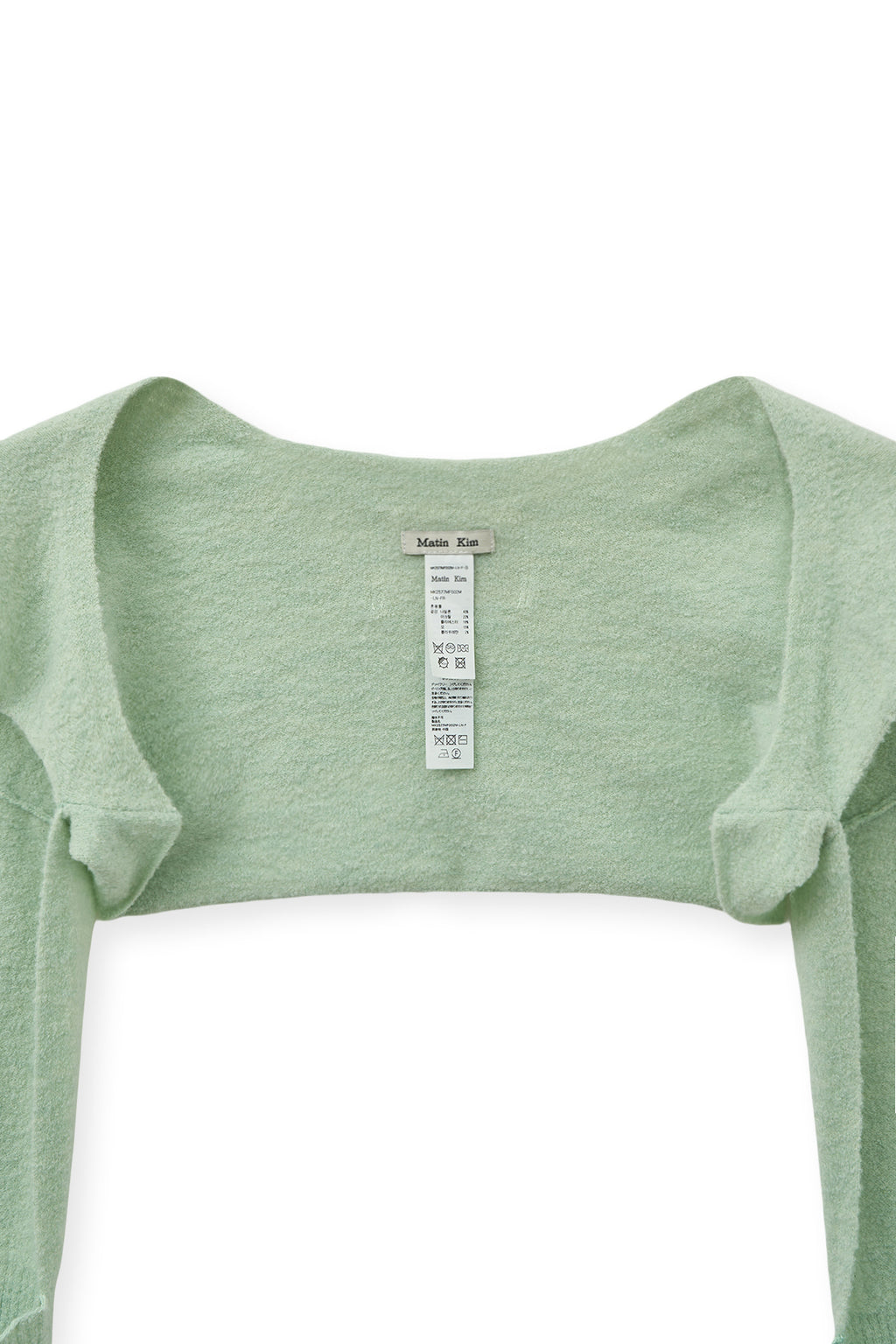Matin Kim - Bolero Knit Muffler (Light Green) product image 3 | TRAB K-Fashion Australia