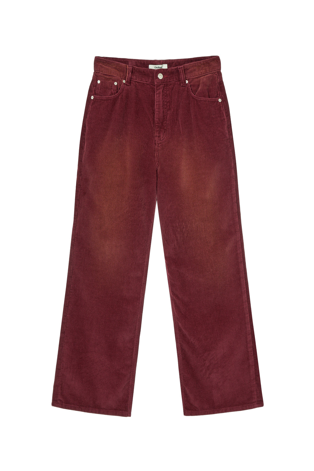 Deinet - Straight Brush Corduroy Pants (Burgundy) product image 4 | TRAB K-Fashion Australia