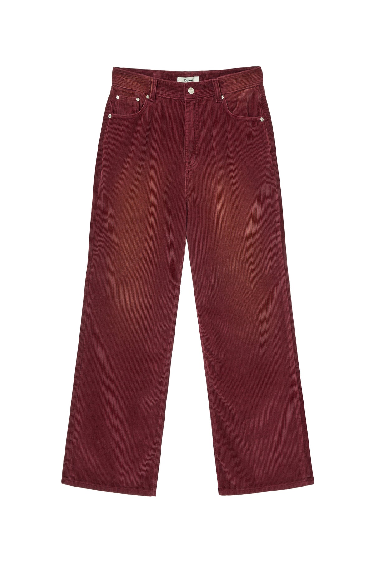 Deinet - Straight Brush Corduroy Pants (Burgundy) product image 4 | TRAB K-Fashion Australia
