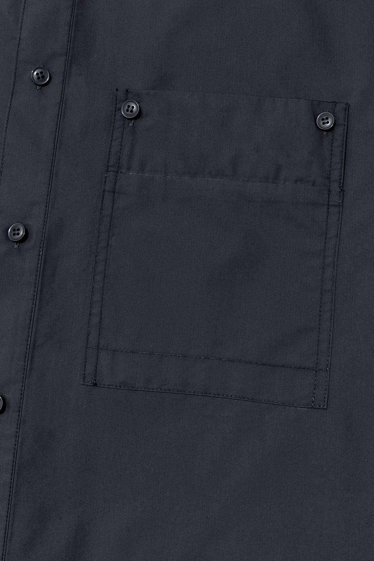 Matin Kim - Pocket Foldover Shirt (Charcoal) product image 4 | TRAB K-Fashion Australia