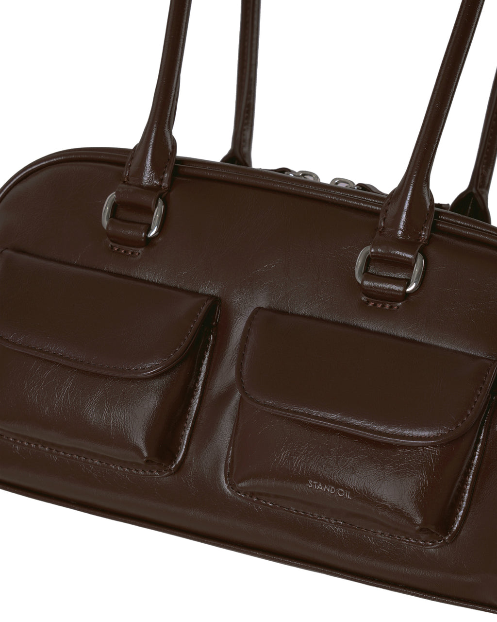 Stand Oil - Chubby Bag (Maroon) product image 6 | TRAB K-Fashion Australia