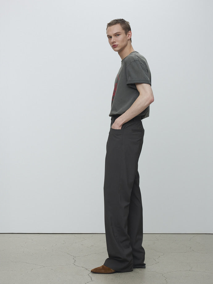 Tonywack - Anti Gallery Garment Dyed T-Shirt (Faded Charcoal) product image 3 | TRAB K-Fashion Australia