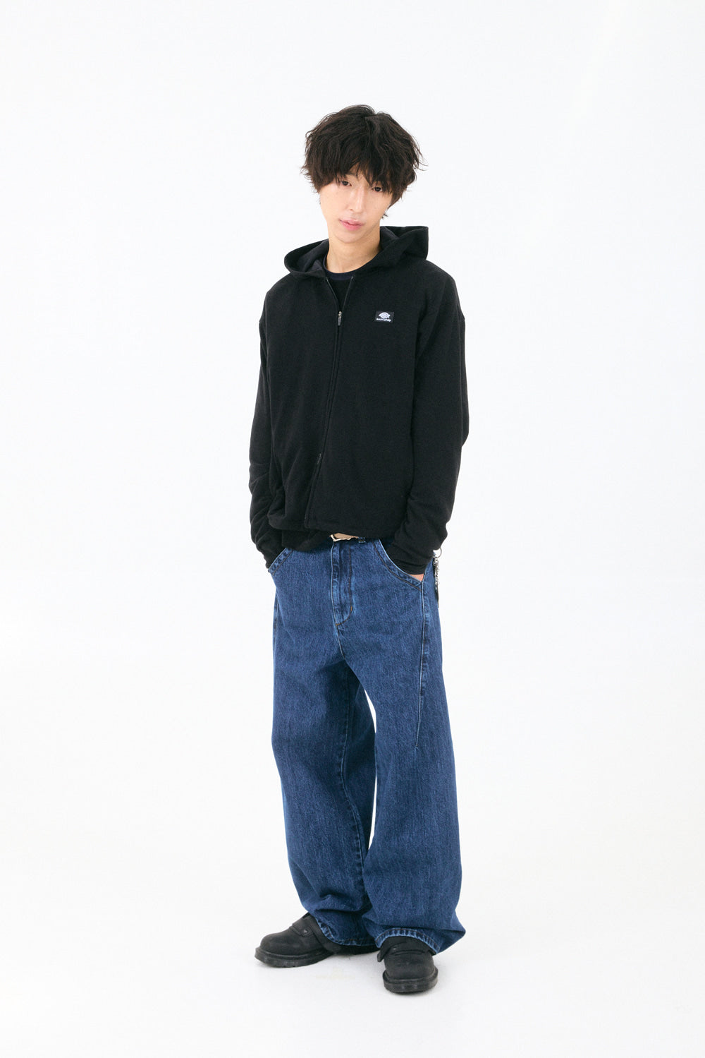 Hatchingroom - Zip Hoodie (Black) product image 9 | TRAB K-Fashion Australia