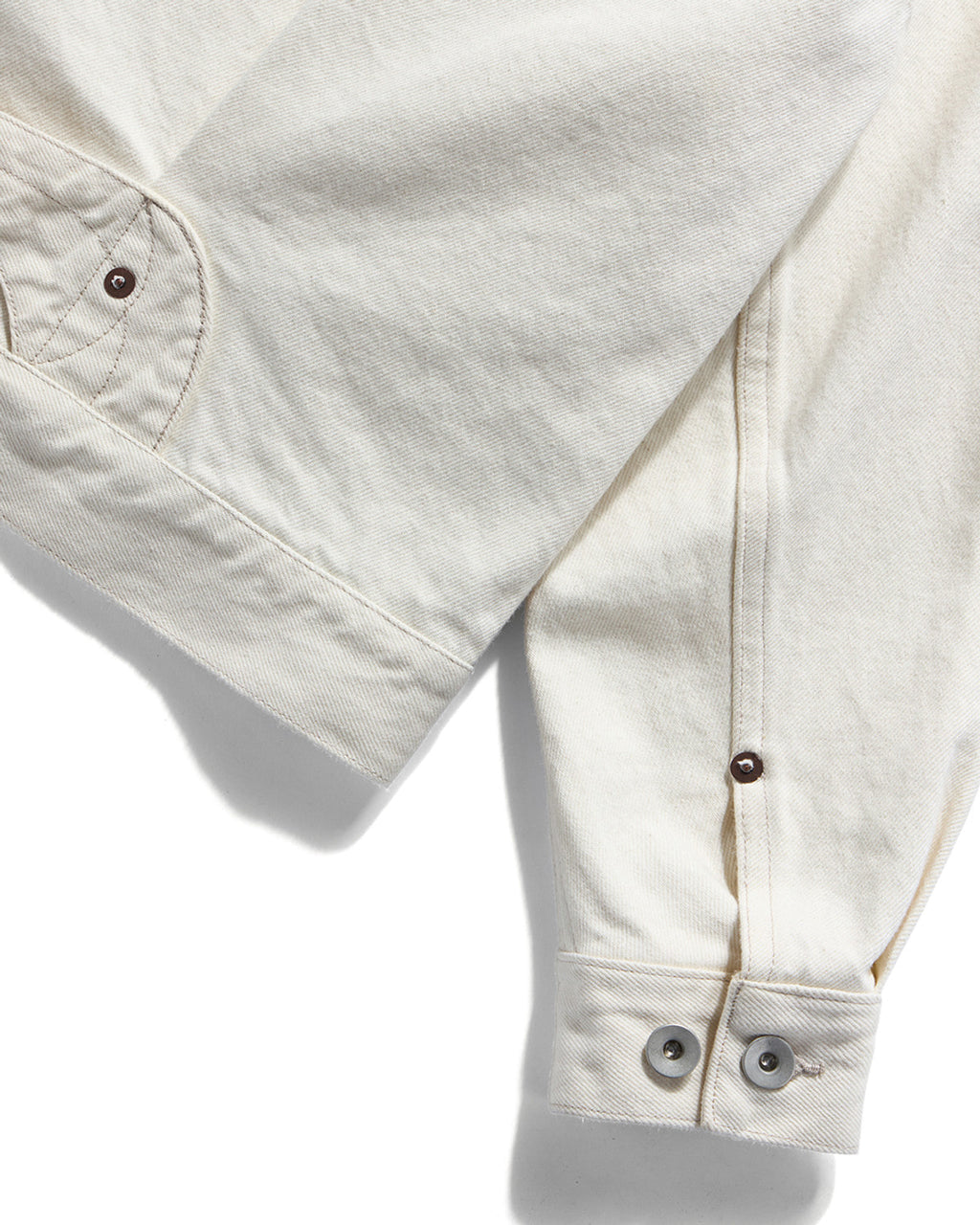 Eastlogue - Country Short Trucker Jacket (Ecru) product image 7 | TRAB K-Fashion Australia