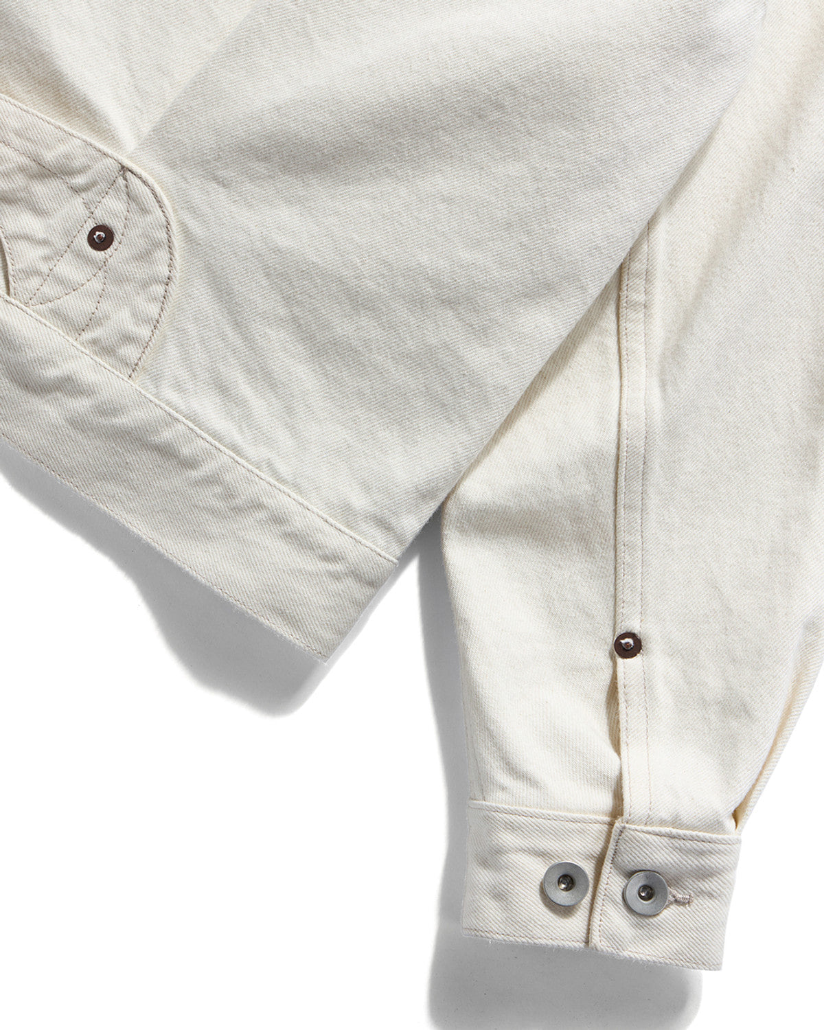 Eastlogue - Country Short Trucker Jacket (Ecru) product image 7 | TRAB K-Fashion Australia