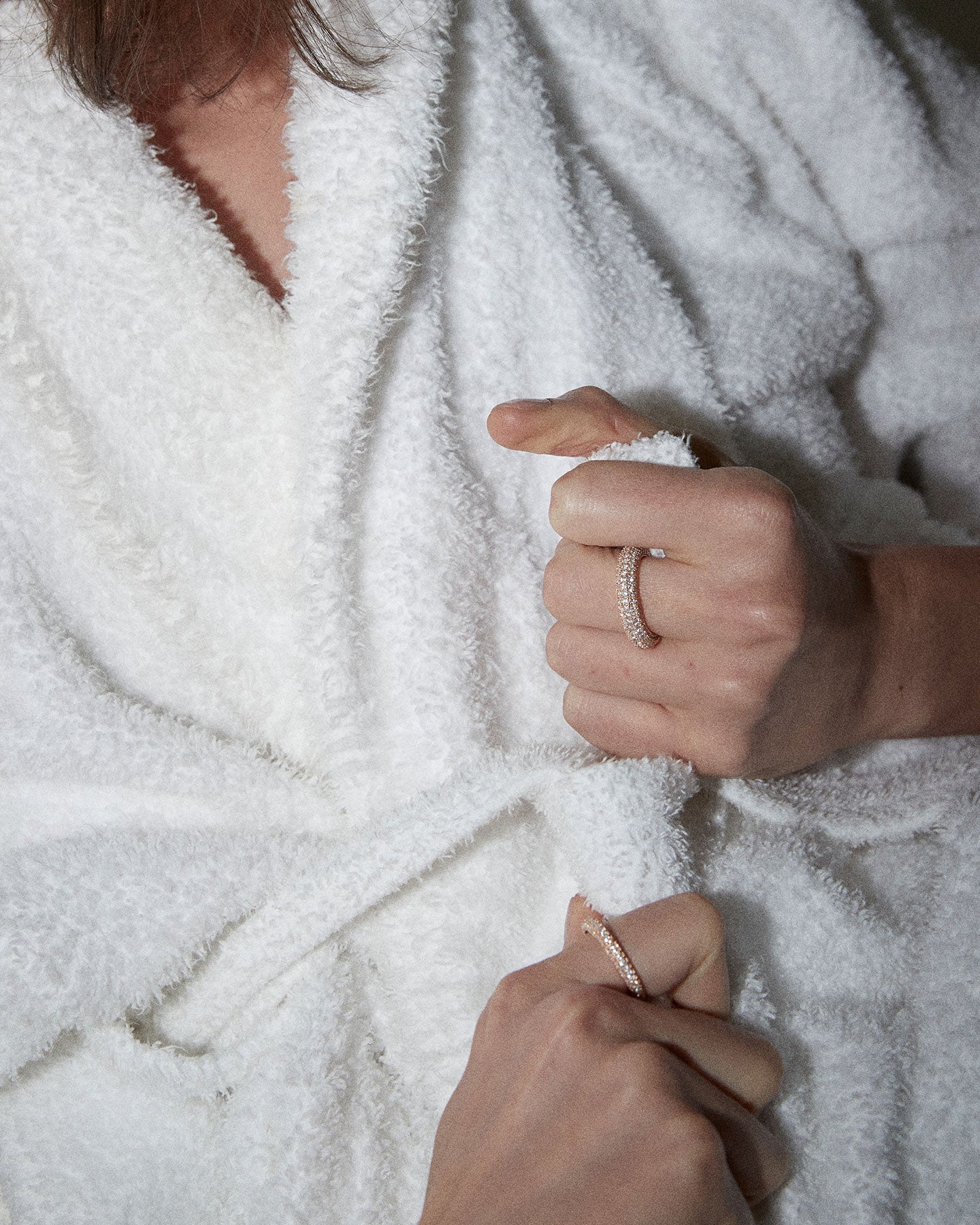 Numbering - Pave Doughnut Ring / Slim #3415 product image 2 | TRAB K-Fashion Australia