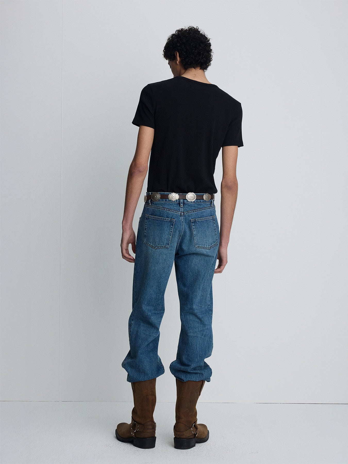 Tonywack - Soft Ribbed Fitted T-Shirt (Black) product image 7 | TRAB K-Fashion Australia