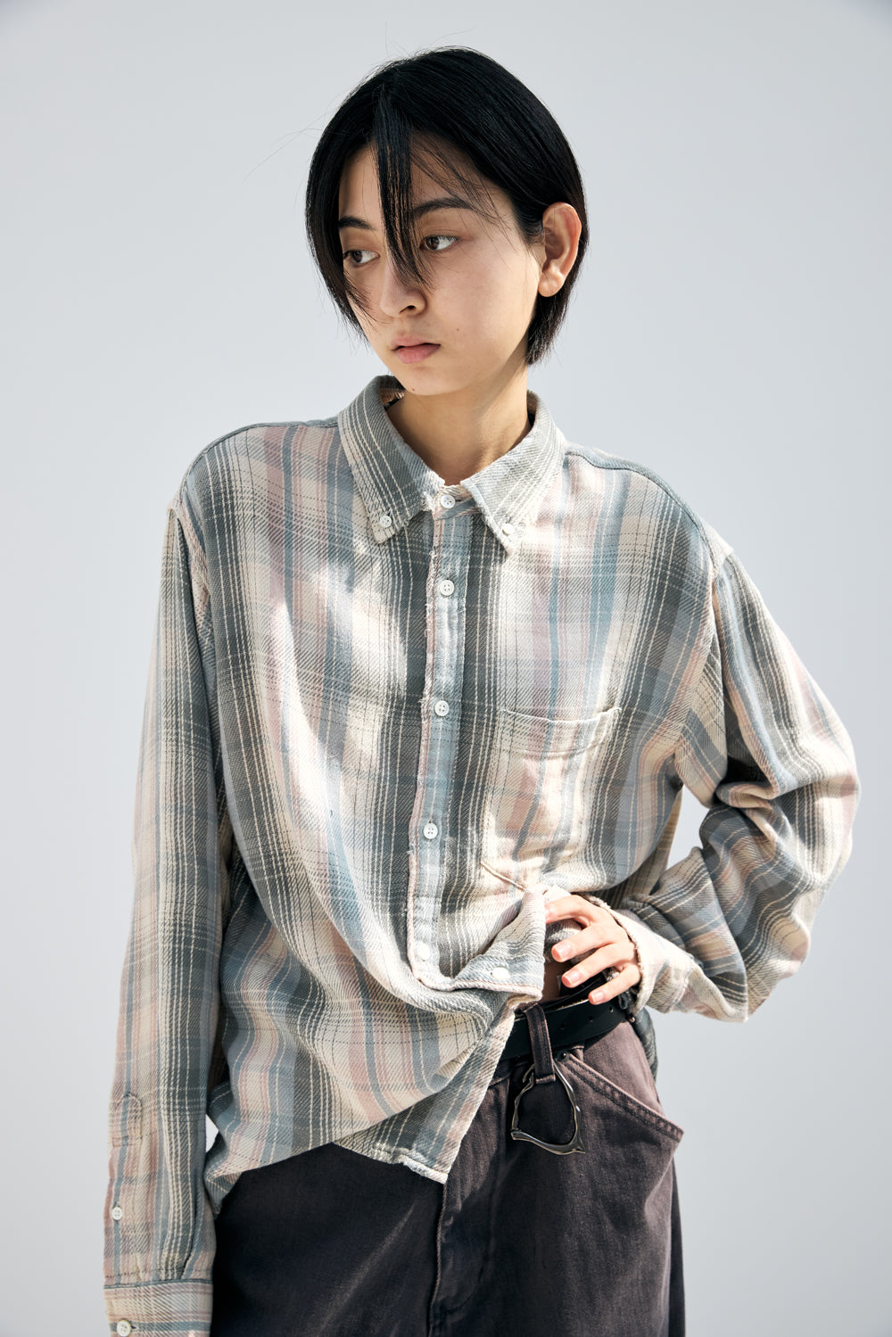 Hatchingroom - Dis Shirt Check Ice (Cream) product image 8 | TRAB K-Fashion Australia