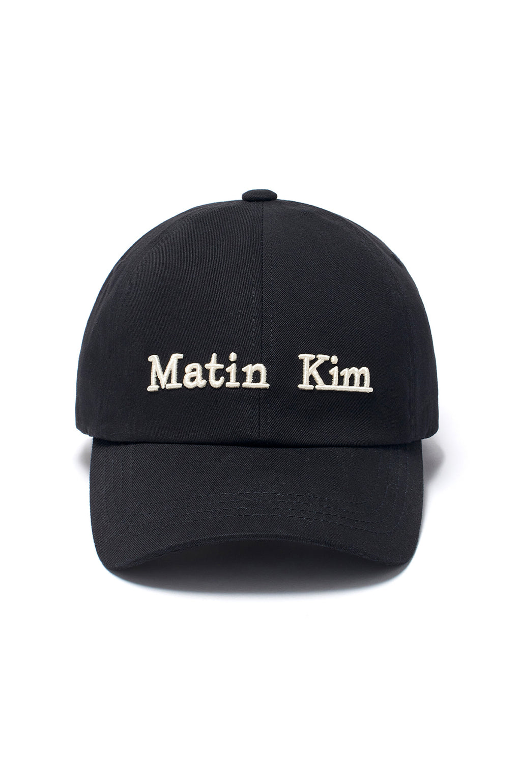 Matin Kim - Matin Classic Logo Ball Cap (Black) product image 1 | TRAB K-Fashion Australia
