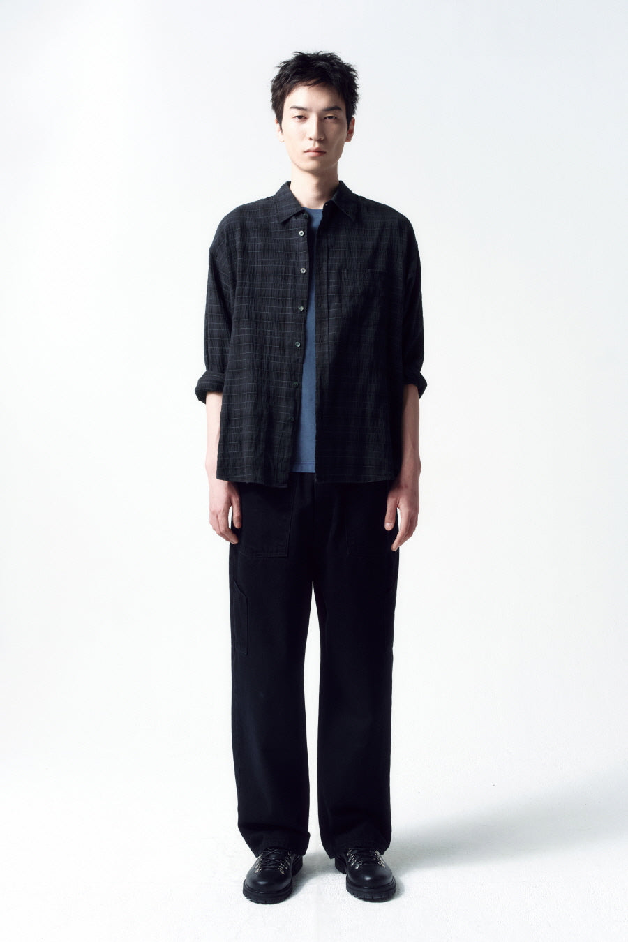 Insilence - Mechanic Denim Pants (Black) product image 4 | TRAB K-Fashion Australia