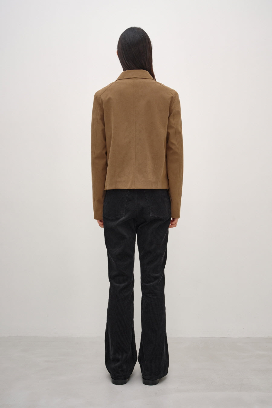 Insilence - Vintage Faux Suede Jacket (Camel) product image 6 | TRAB K-Fashion Australia