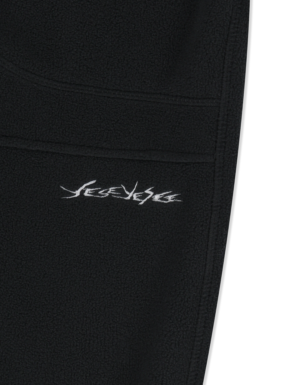 yeseyesee - Y.E.S Pocket Fleece Pants (Black) product image 3 | TRAB K-Fashion Australia