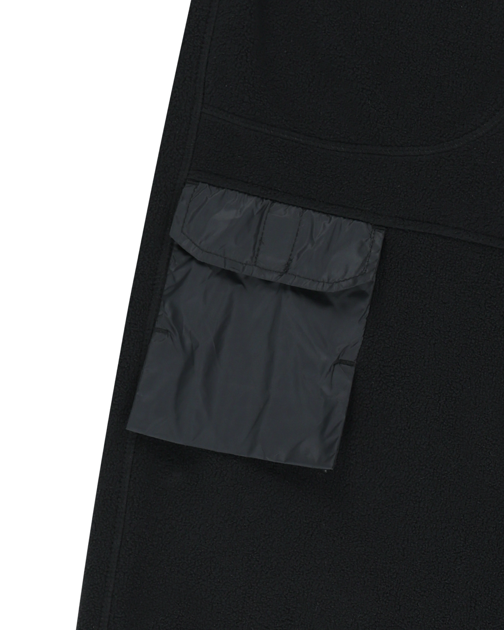 yeseyesee - Y.E.S Pocket Fleece Pants (Black) product image 5 | TRAB K-Fashion Australia