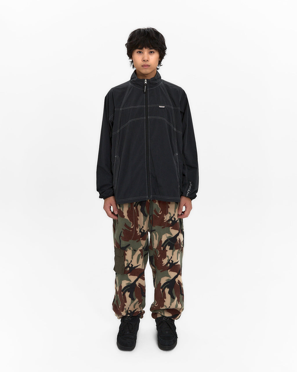 yeseyesee - Y.E.S Pocket Fleece Pants (Camo) product image 7 | TRAB K-Fashion Australia