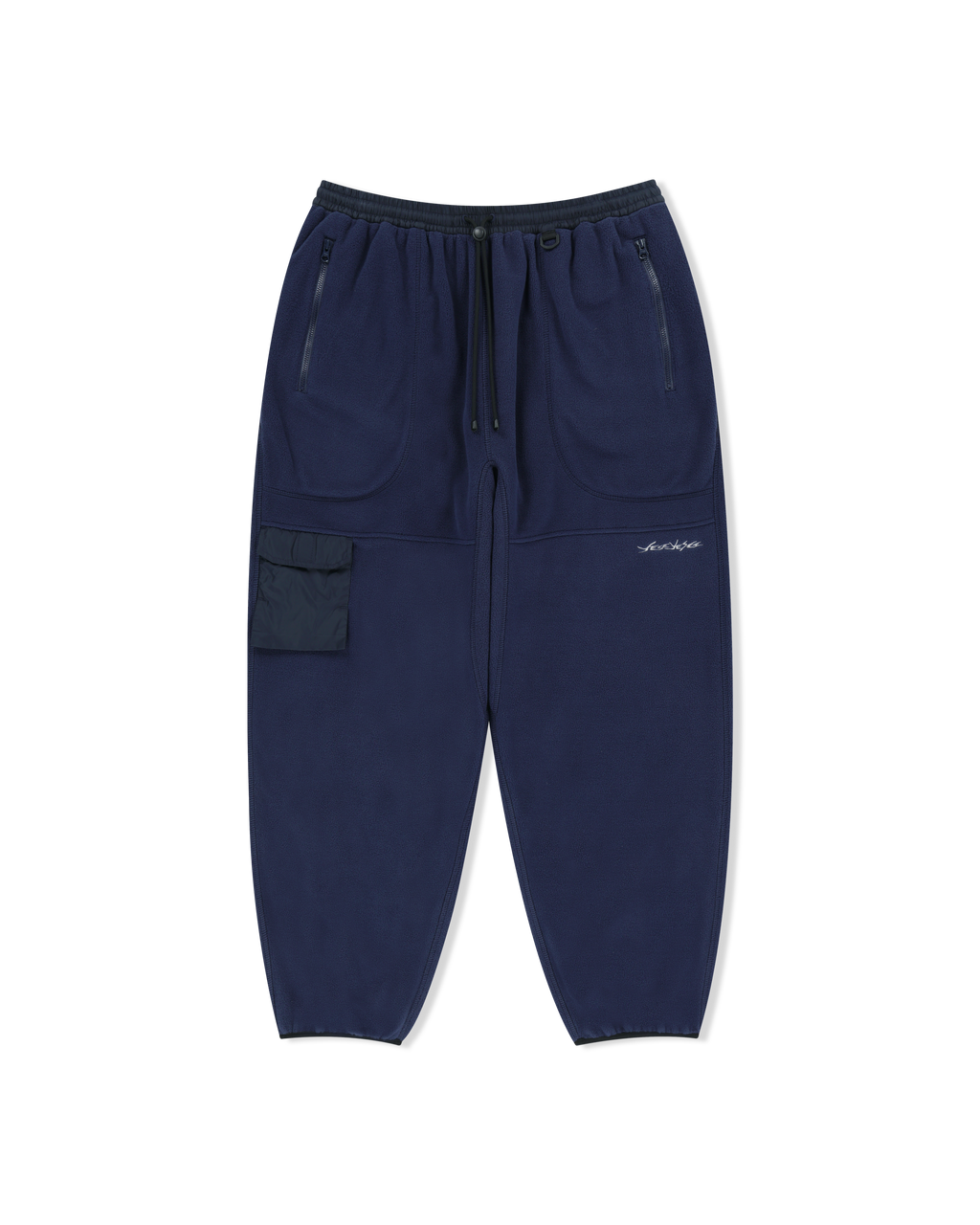 yeseyesee - Y.E.S Pocket Fleece Pants (Navy) product image 1 | TRAB K-Fashion Australia