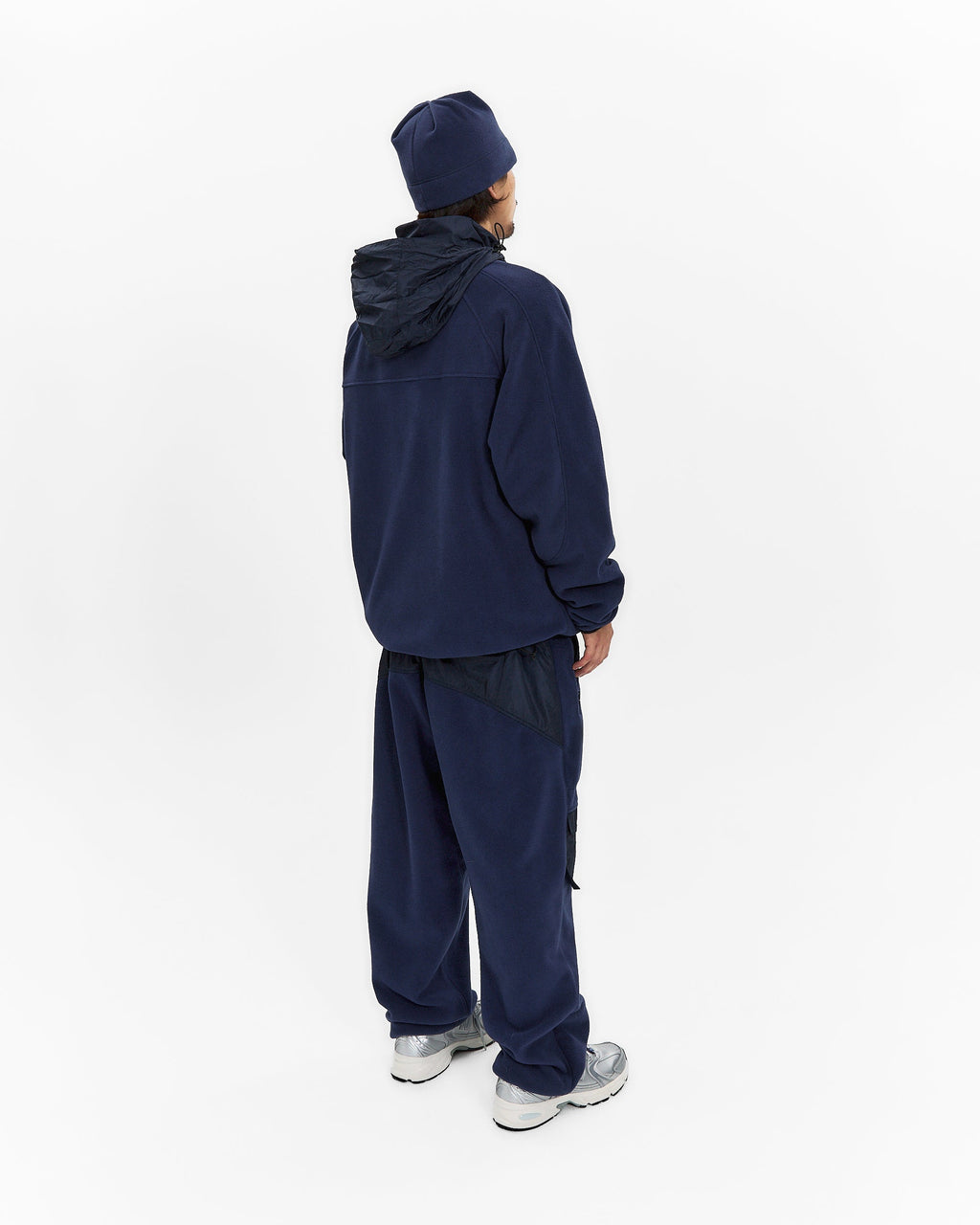yeseyesee - Y.E.S Pocket Fleece Pants (Navy) product image 9 | TRAB K-Fashion Australia