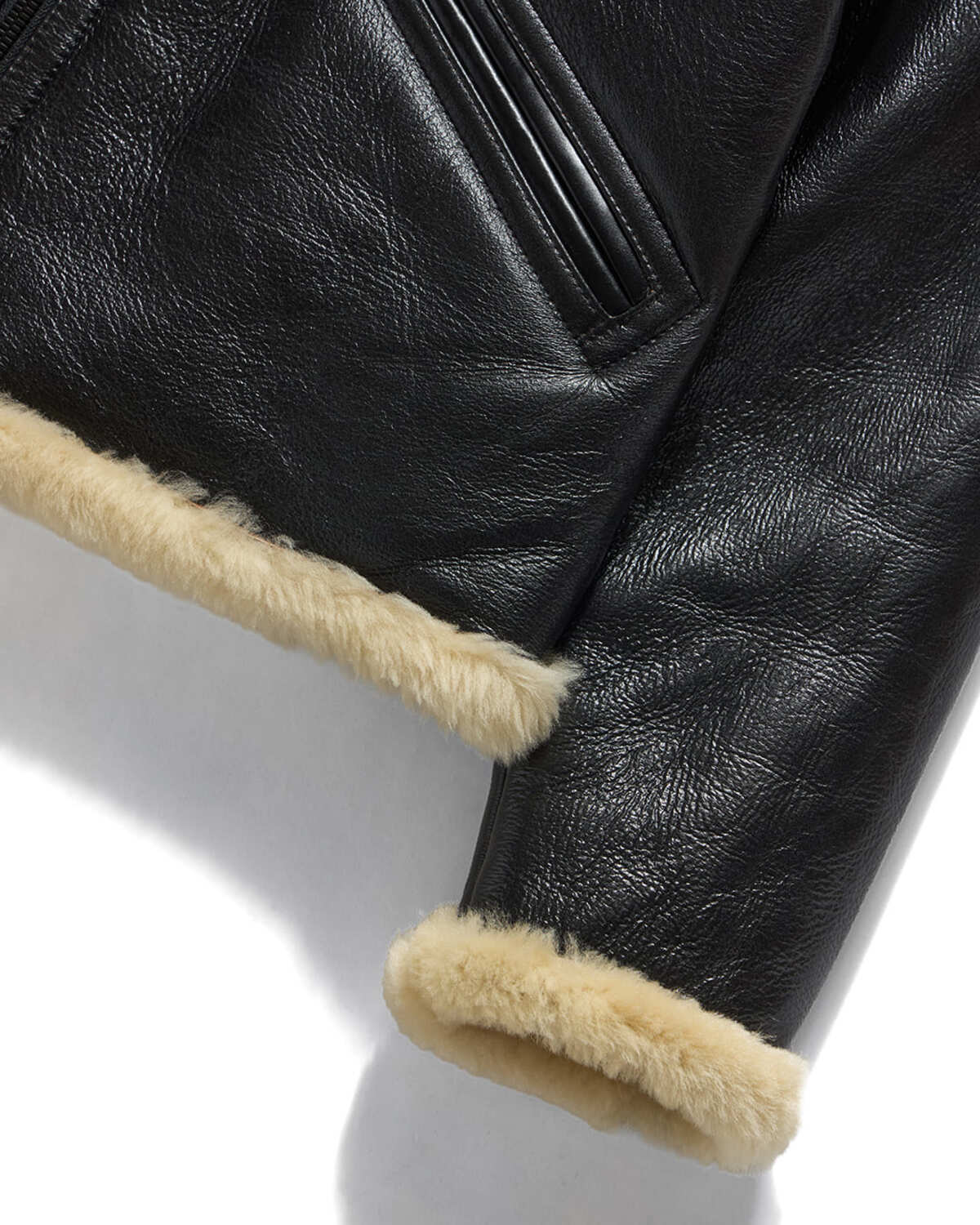 Eastlogue - Aviator Shearling Mouton Parka (Black) product image 12 | TRAB K-Fashion Australia