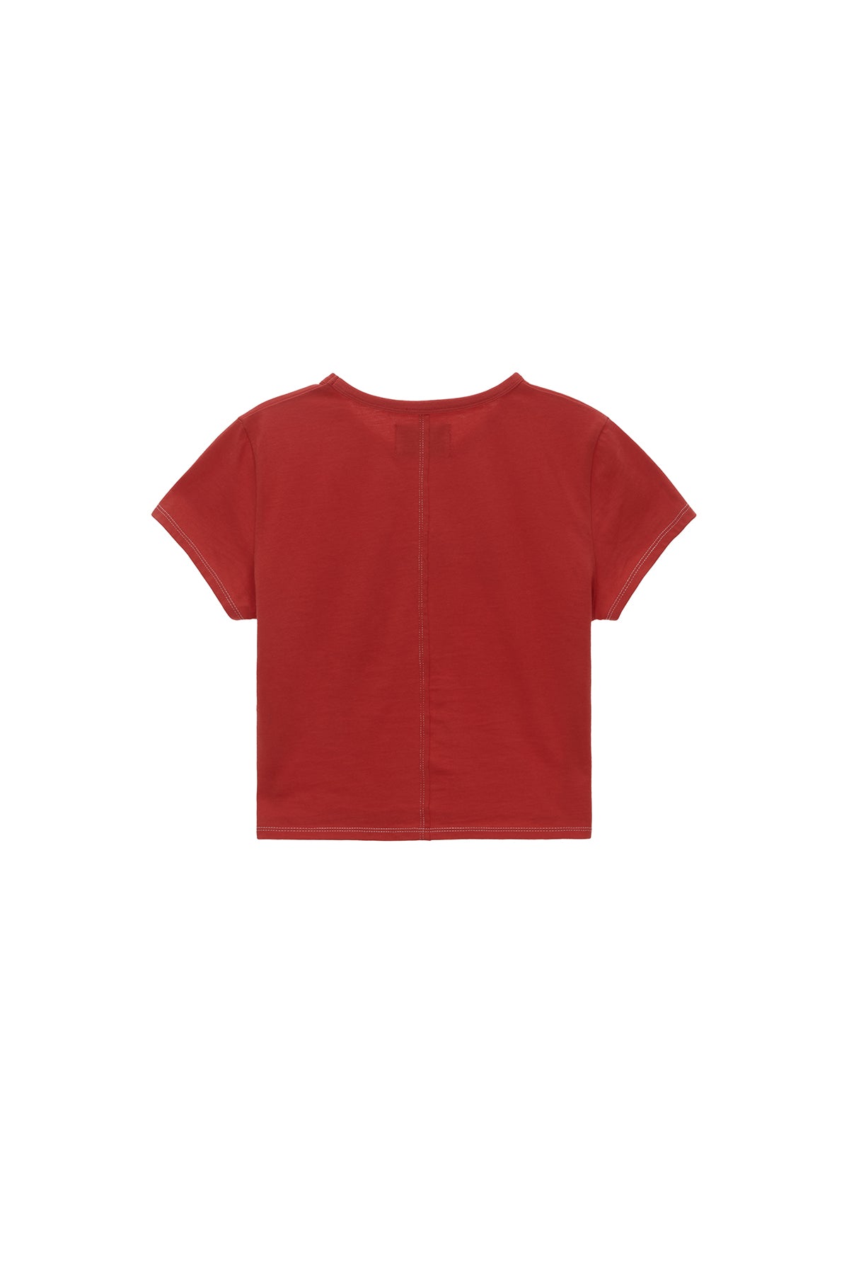 Matin Kim - Matin Shade Logo Crop Top (Red) product image 2 | TRAB K-Fashion Australia