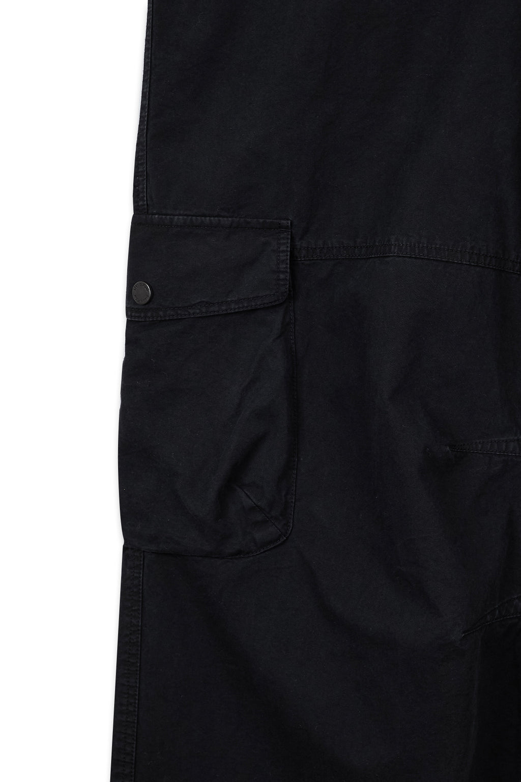 Matin Kim - Washed Wide Cargo Pants (Black) product image 4 | TRAB K-Fashion Australia