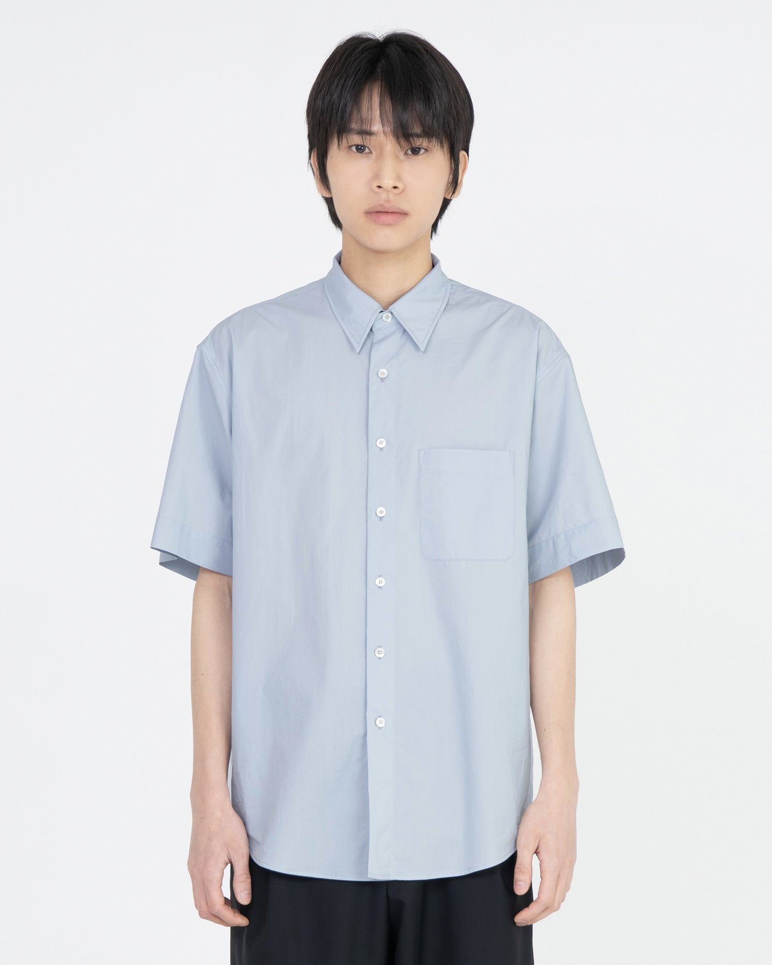 Brownyard - Half Shirt (Light Blue) product image 1 | TRAB K-Fashion Australia