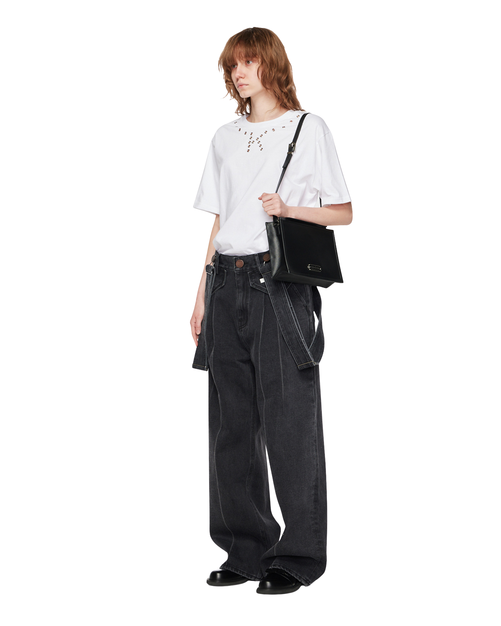 Kimhe Kim - Two Pocket Overall (Black) product image 2 | TRAB K-Fashion Australia