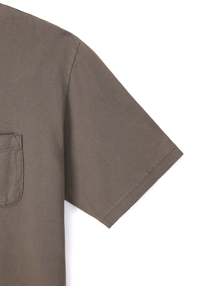 Art if acts - Garment Dyed Pocket T-Shirt (Brown) product image 10 | TRAB K-Fashion Australia