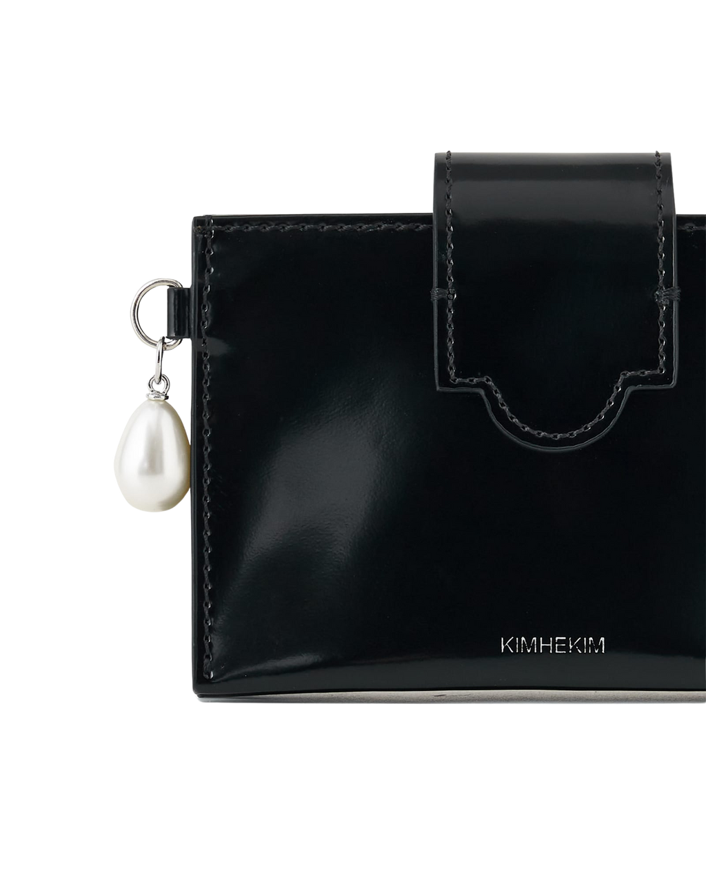 Kimhe Kim - Pearl Tear Accordion Wallet (Black) product image 5 | TRAB K-Fashion Australia