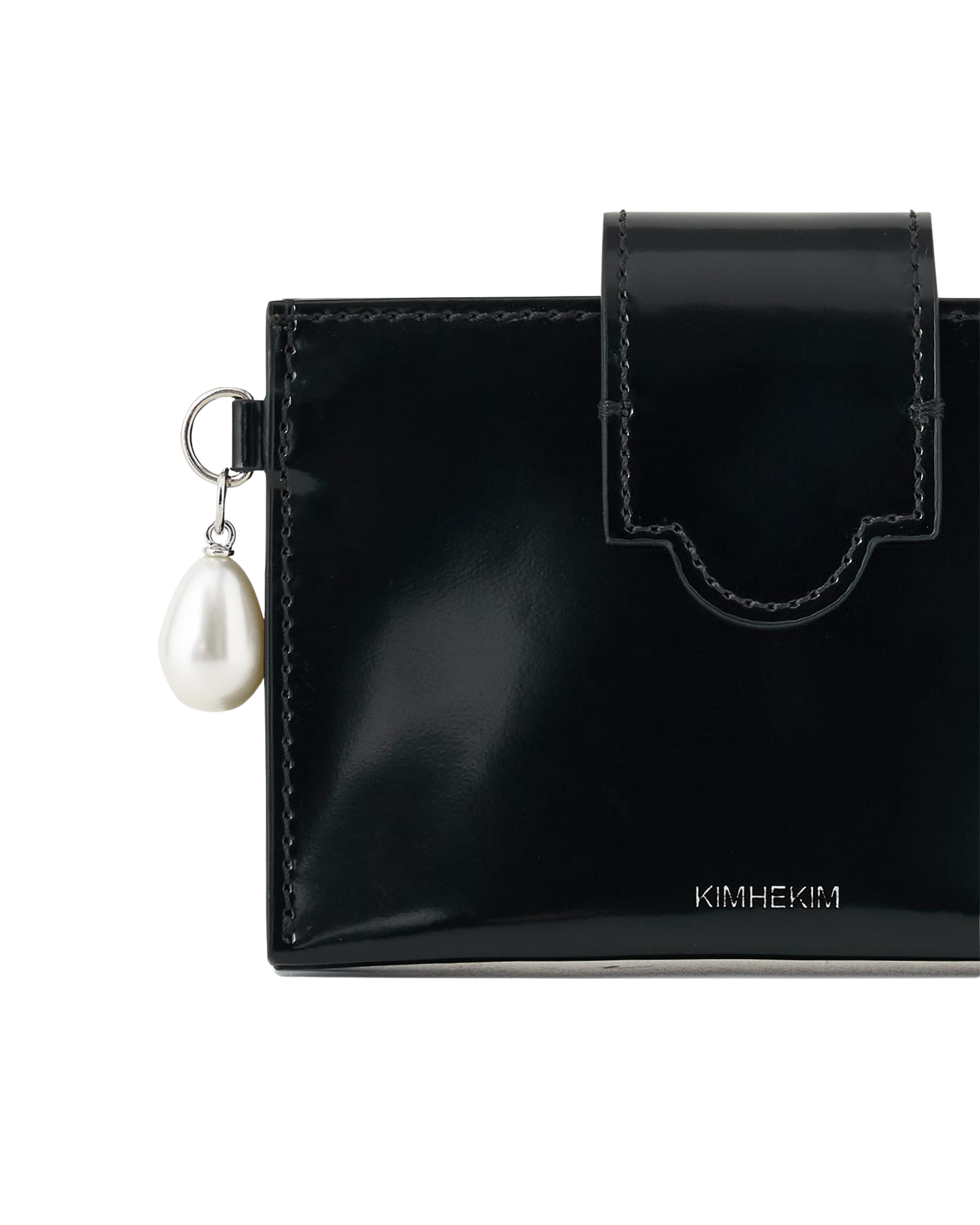 Kimhe Kim - Pearl Tear Accordion Wallet (Black) product image 5 | TRAB K-Fashion Australia