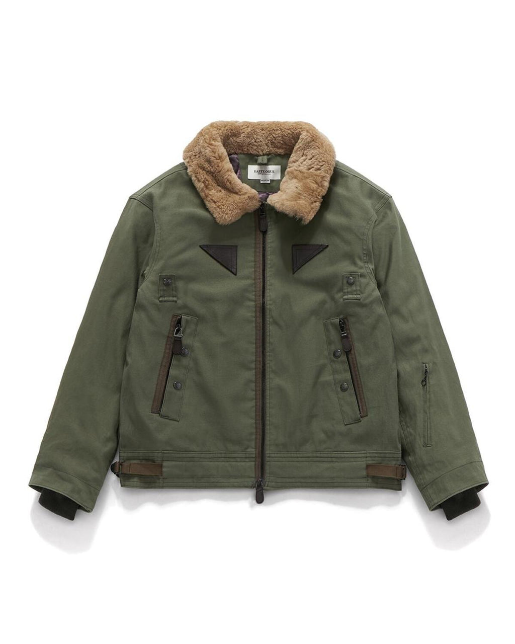 Eastlogue - Shearling Royal Flight Jumper (Olive) product image 5 | TRAB K-Fashion Australia