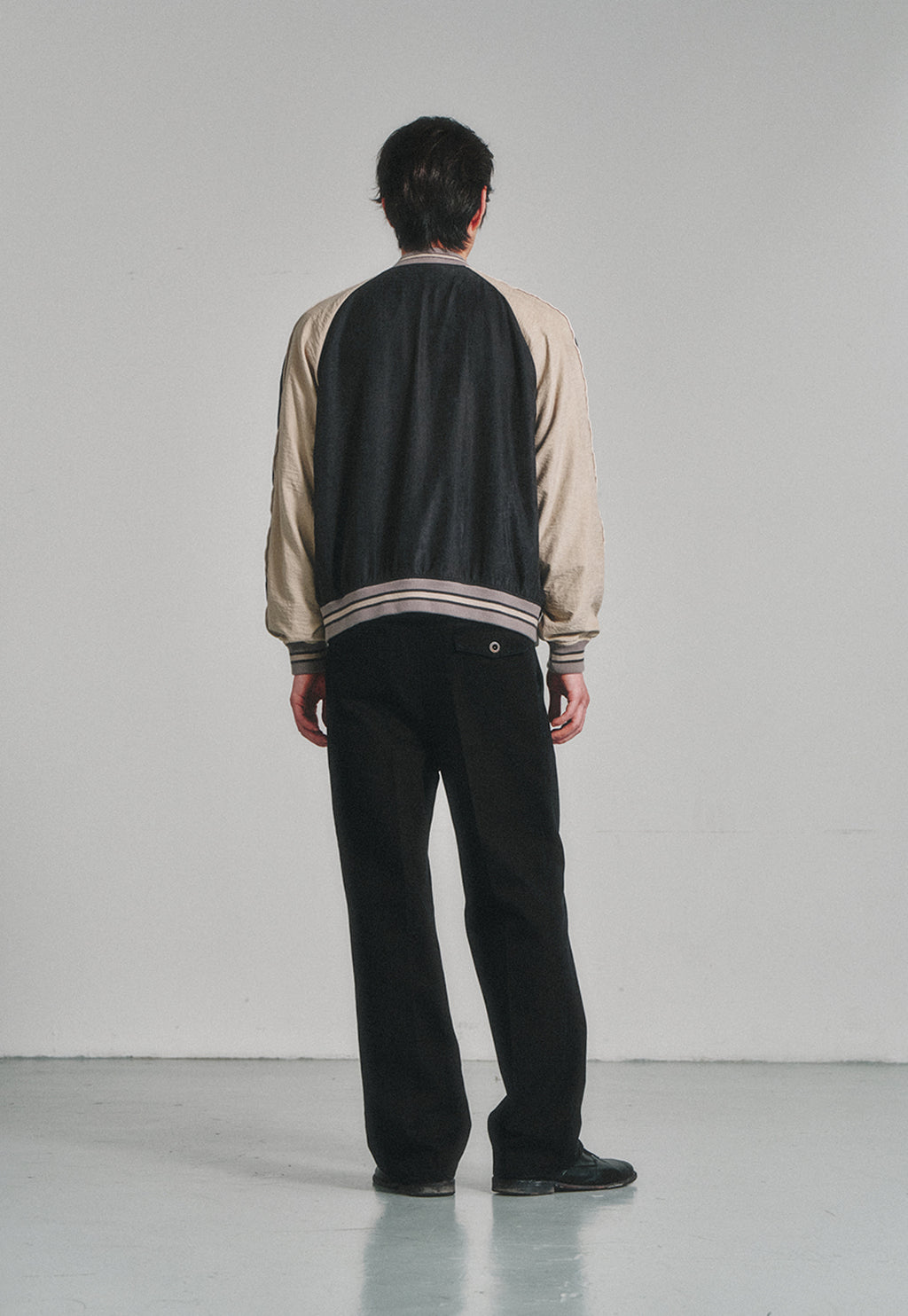 Art if acts - Vintage Souvenir Jacket (Black/Mud) product image 4 | TRAB K-Fashion Australia