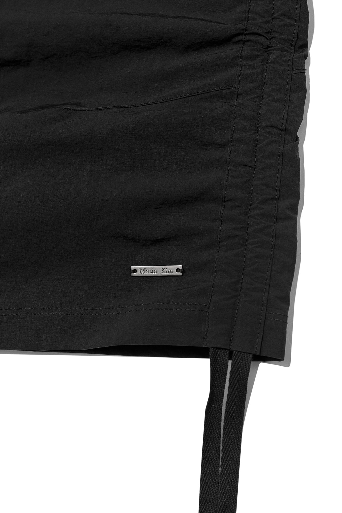 Matin Kim - Nylon String Half Pants (Black) product image 5 | TRAB K-Fashion Australia