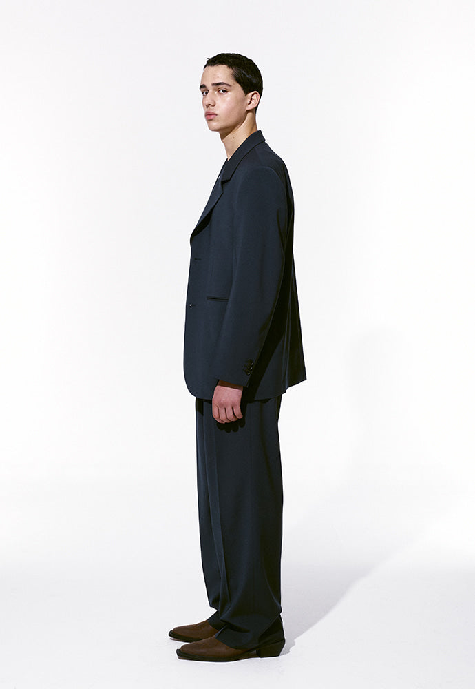 Tonywack - Tropical Wool Relaxed Tailored Jacket Summer Exclusive (Sea Serpent) product image 2 | TRAB K-Fashion Australia