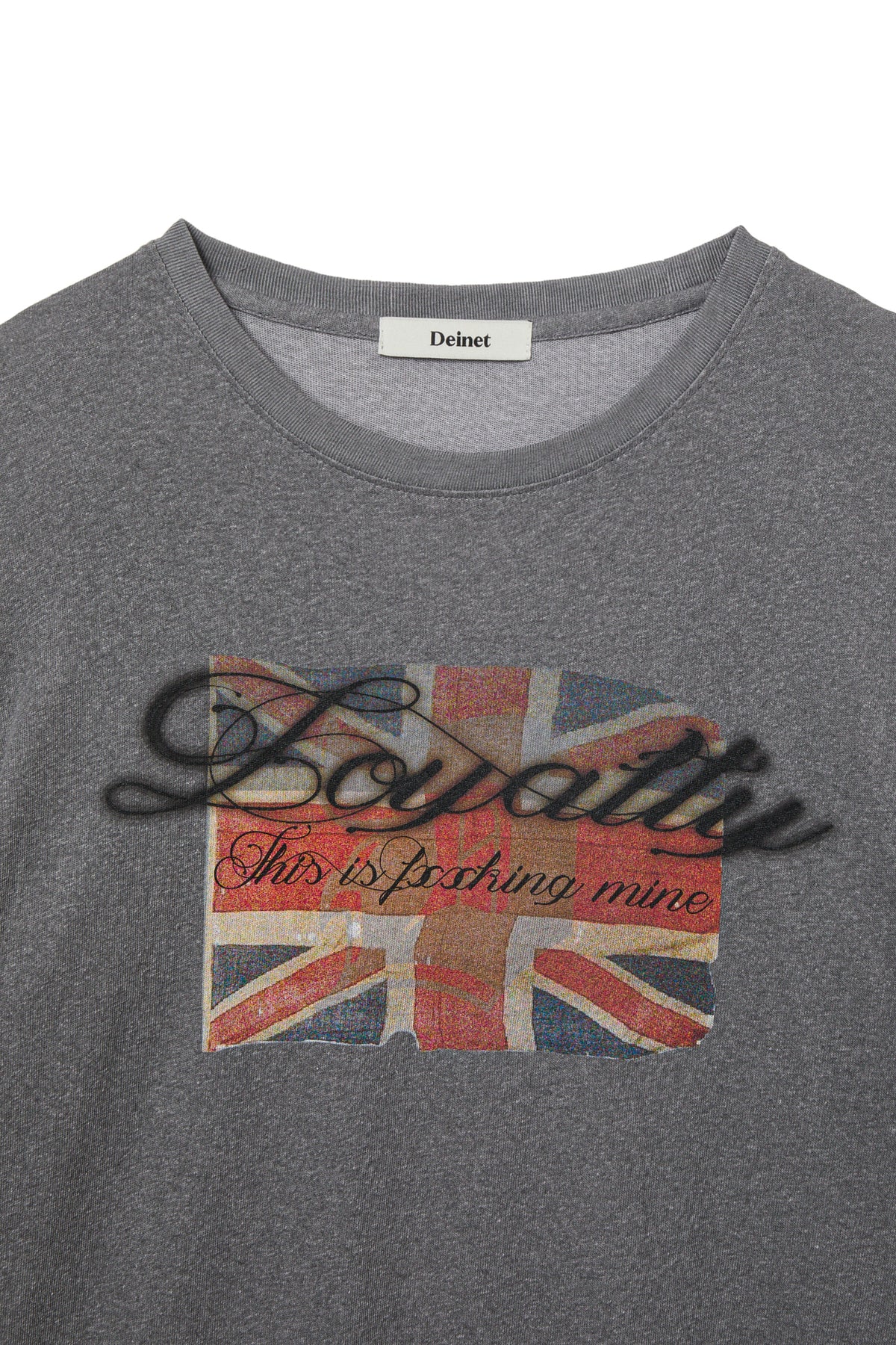 Deinet - Layered Vintage Long Sleeve (Charcoal) product image 3 | TRAB K-Fashion Australia