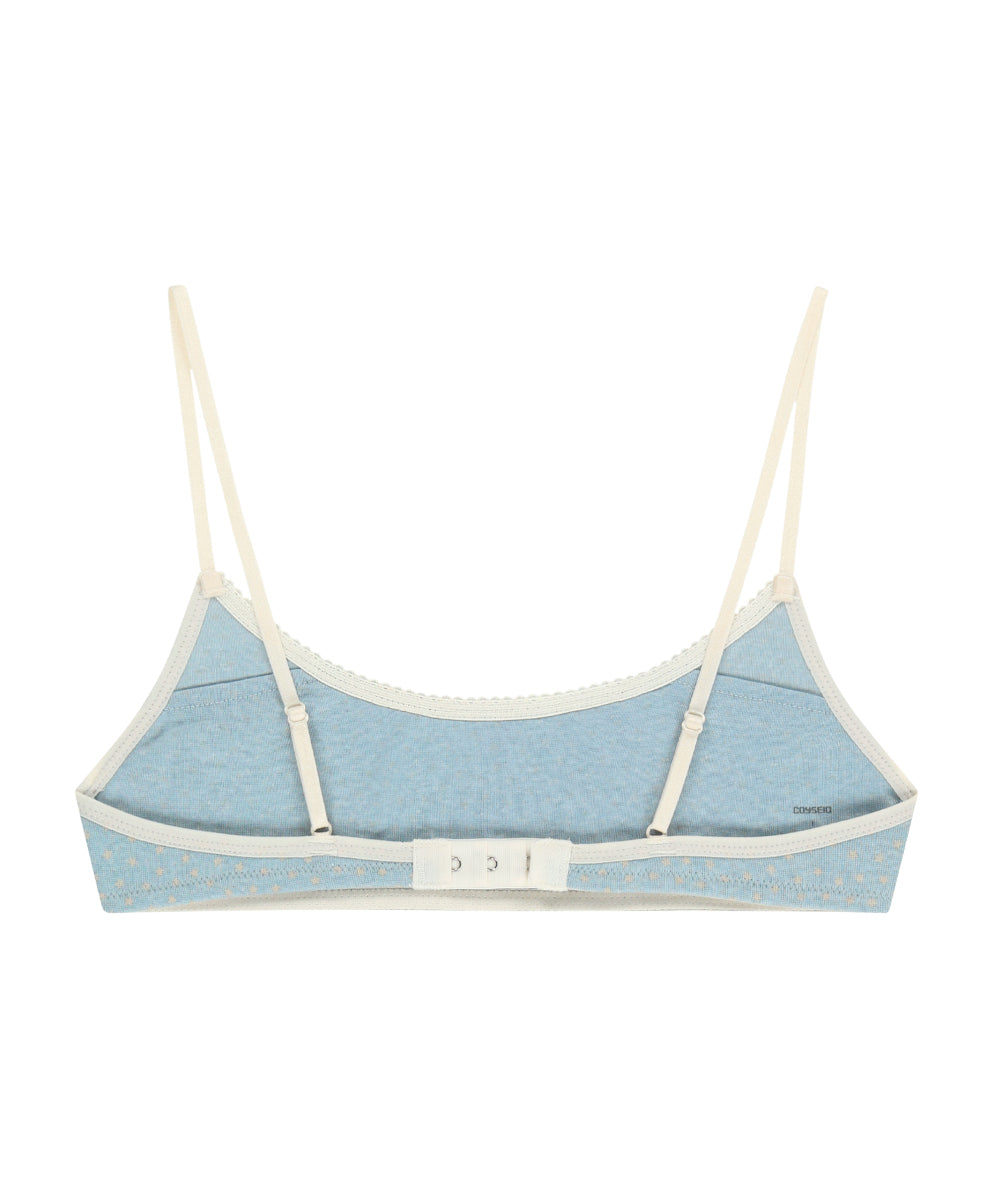 Coyseio - Star Soft Bralette (Sky Blue) product image 4 | TRAB K-Fashion Australia