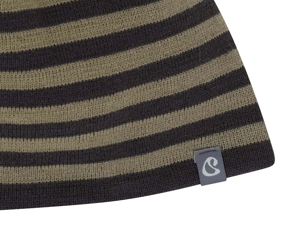 Coyseio - Dual Stripe Beanie (Mud Khaki) product image 8 | TRAB K-Fashion Australia