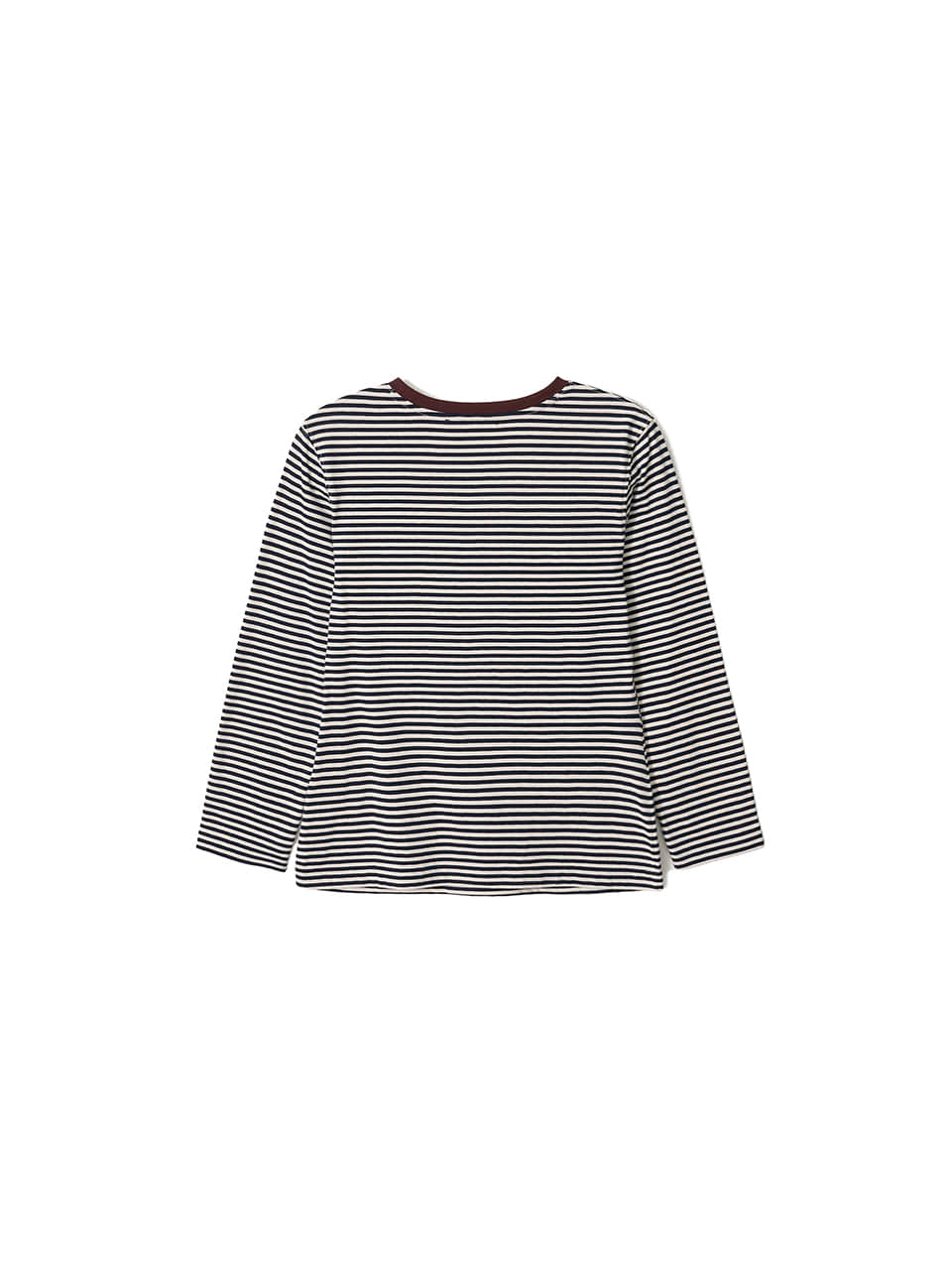 Kijun - Stripe Mid Sleeve Tee (Navy) product image 11 | TRAB K-Fashion Australia