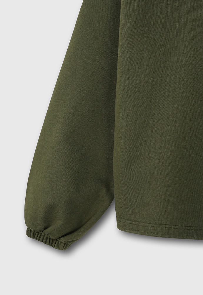 Tonywack - Extra Heavy Sweat Half Zip-Up (Fern Green) product image 10 | TRAB K-Fashion Australia