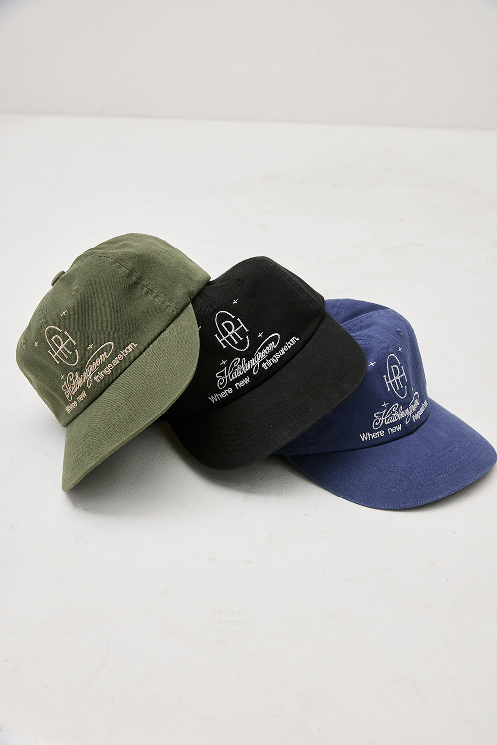 Hatchingroom - Logo Cap (Washed Black) product image 8 | TRAB K-Fashion Australia