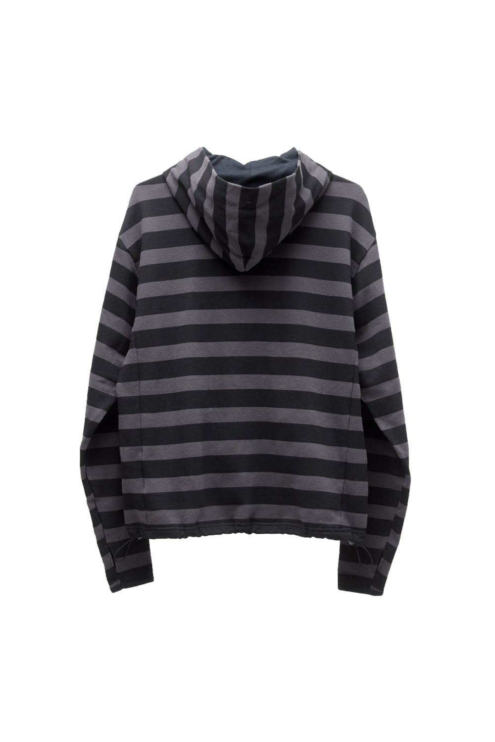 Hatchingroom - Zip Hoodie Stripe (Purple Charcoal/Black) product image 2 | TRAB K-Fashion Australia
