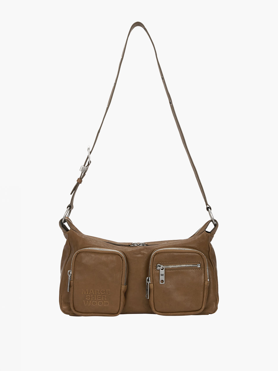 Marge Sherwood - Outpocket Hobo (Vintage Camel Washed Nappa) product image 8 | TRAB K-Fashion Australia