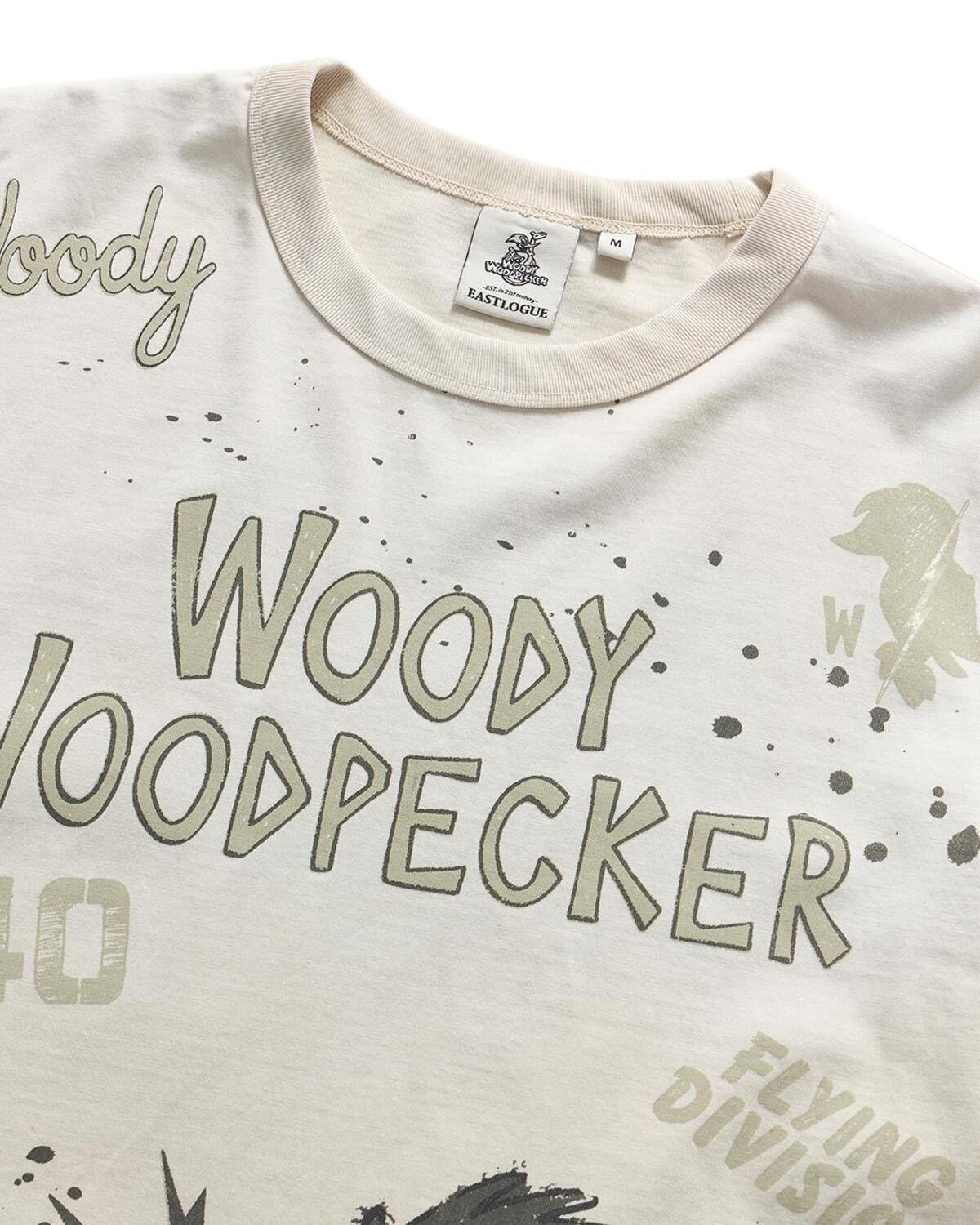 Eastlogue - Vintage Woody Doodle T-shirt (White) product image 3 | TRAB K-Fashion Australia