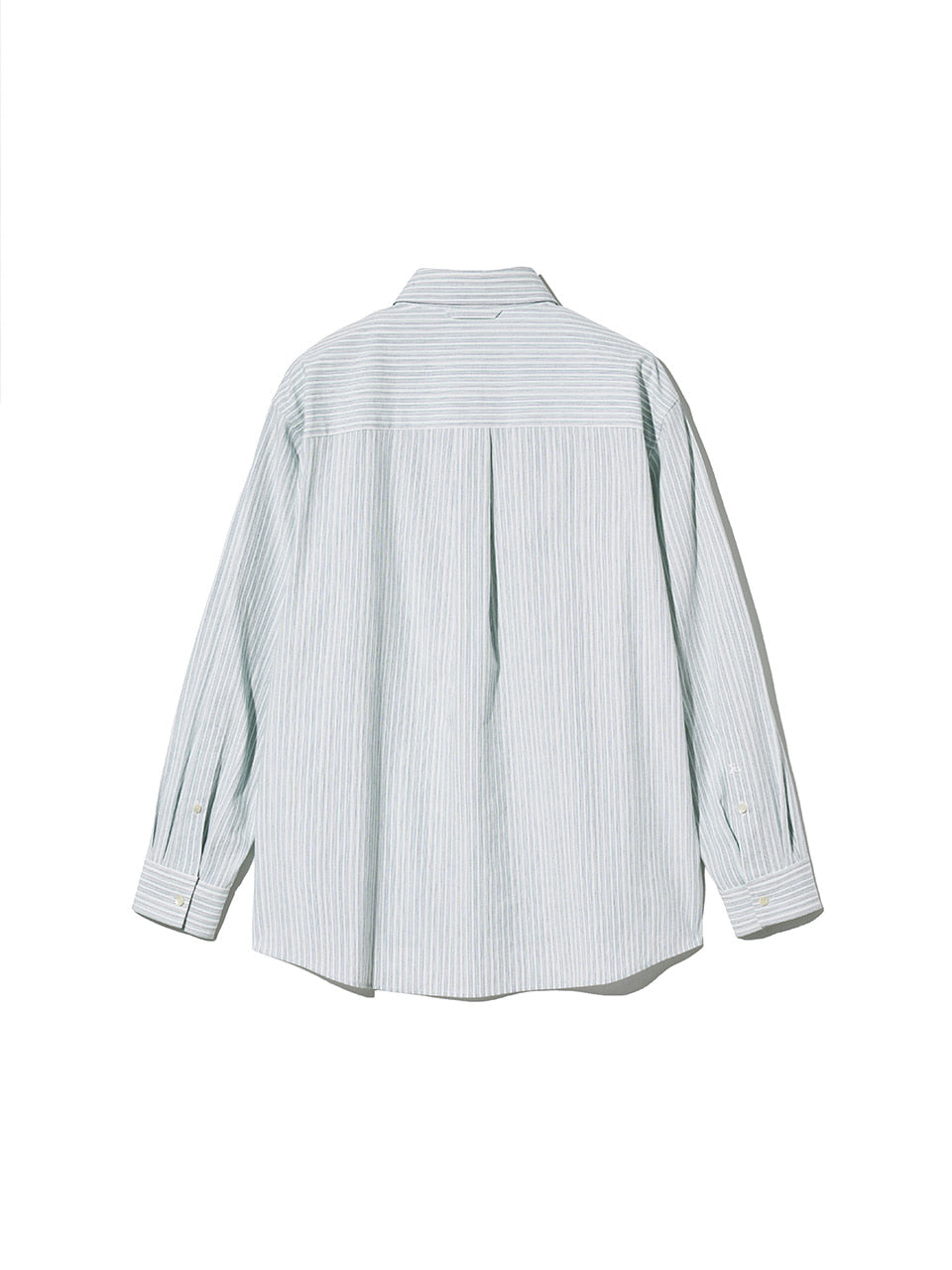 Kijun - Natural Stripe Button Down Shirt (Blue) product image 7 | TRAB K-Fashion Australia