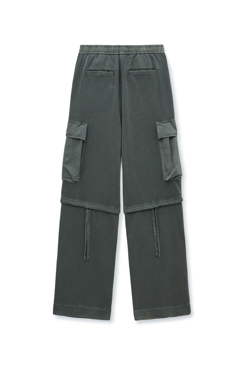 Matin Kim - [Pre-Order – Ships November 5] Pigment Dyed Cargo Pants (Charcoal) product image 3 | TRAB K-Fashion Australia
