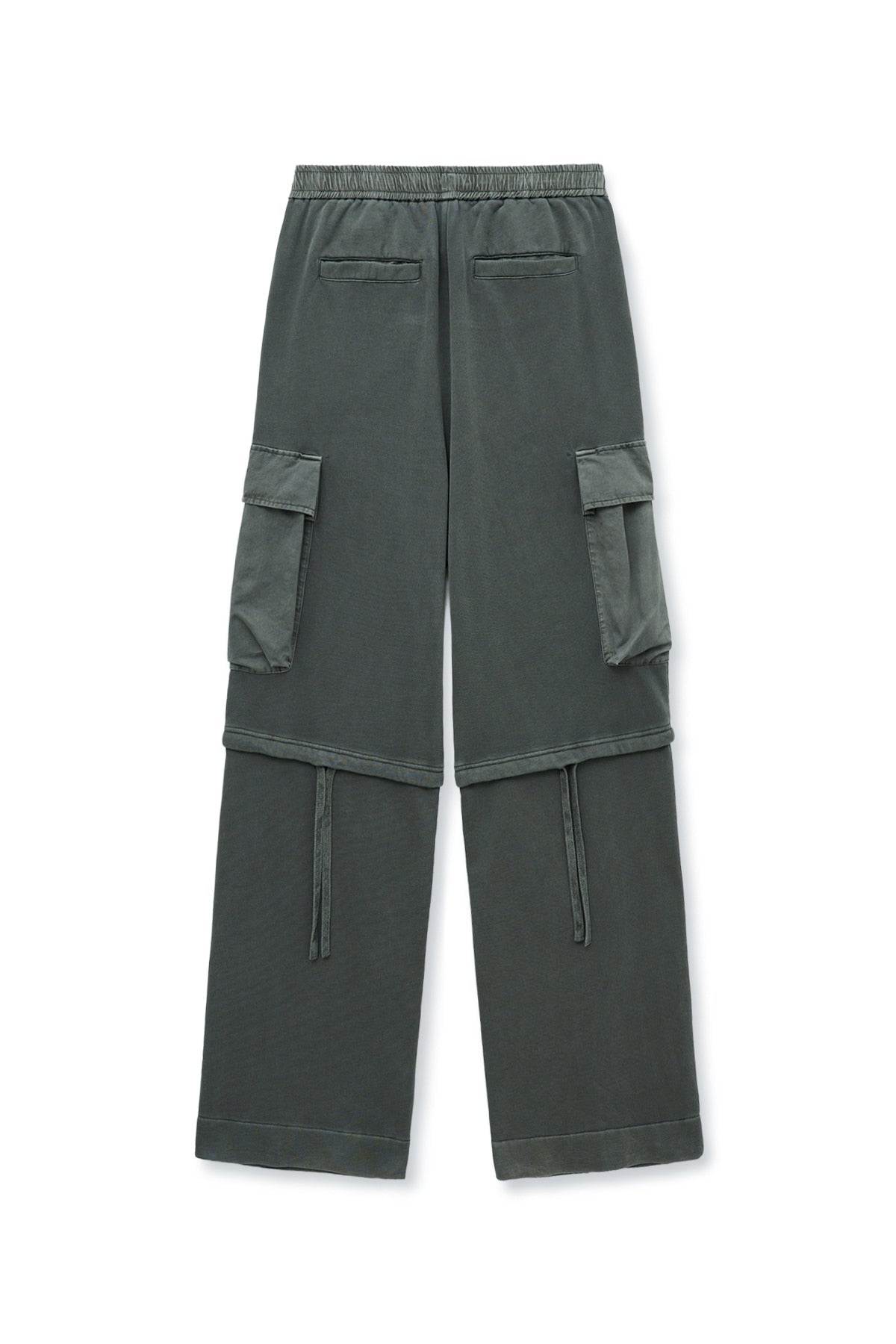 Matin Kim - [Pre-Order – Ships November 5] Pigment Dyed Cargo Pants (Charcoal) product image 3 | TRAB K-Fashion Australia